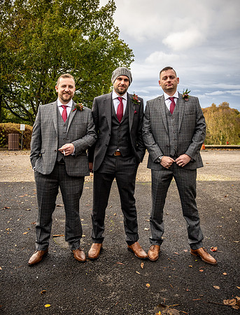 SHAW HILL HOTEL WEDDING, CHORLEY, LANCASHIRE - NOV 2021