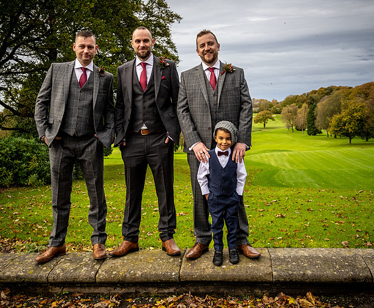 SHAW HILL HOTEL WEDDING, CHORLEY, LANCASHIRE - NOV 2021