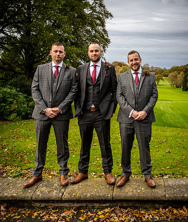SHAW HILL HOTEL WEDDING, CHORLEY, LANCASHIRE - NOV 2021