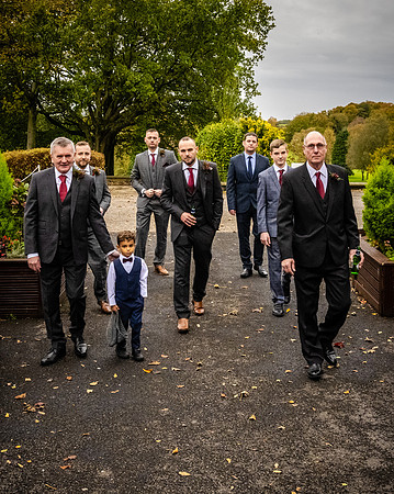 SHAW HILL HOTEL WEDDING, CHORLEY, LANCASHIRE - NOV 2021