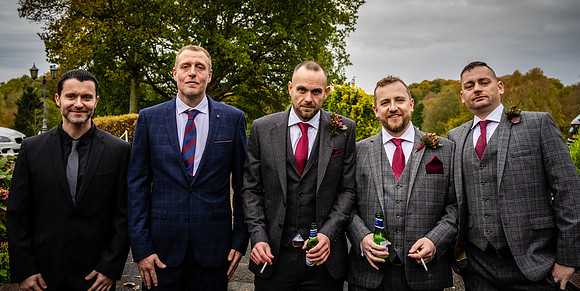 SHAW HILL HOTEL WEDDING, CHORLEY, LANCASHIRE - NOV 2021