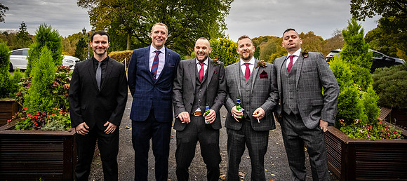 SHAW HILL HOTEL WEDDING, CHORLEY, LANCASHIRE - NOV 2021