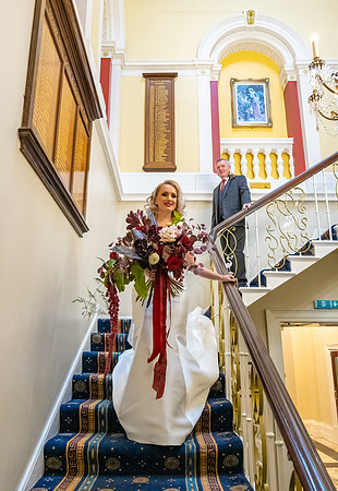 SHAW HILL HOTEL WEDDING, CHORLEY, LANCASHIRE - NOV 2021