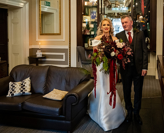 SHAW HILL HOTEL WEDDING, CHORLEY, LANCASHIRE - NOV 2021