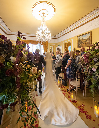 SHAW HILL HOTEL WEDDING, CHORLEY, LANCASHIRE - NOV 2021
