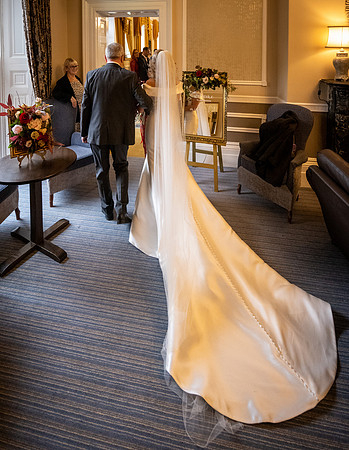 SHAW HILL HOTEL WEDDING, CHORLEY, LANCASHIRE - NOV 2021