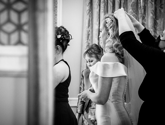 SHAW HILL HOTEL WEDDING, CHORLEY, LANCASHIRE - NOV 2021