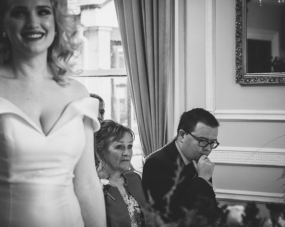 SHAW HILL HOTEL WEDDING, CHORLEY, LANCASHIRE - NOV 2021