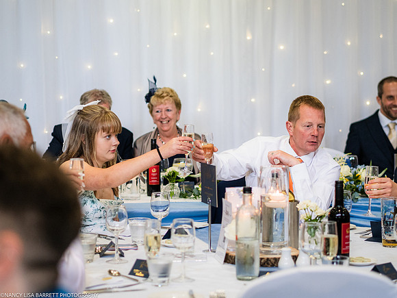 WEDDING SPEECHES AT THE LANCASTER HOUSE HOTEL, BAILRIGG, LANCASTER, LANCASHIRE