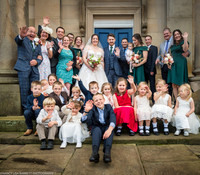 6. GROUP SHOTS - RIBBLE VALLEY & PRESTON WEDDING - LANCASHIRE
