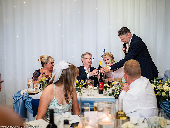 WEDDING SPEECHES AT THE LANCASTER HOUSE HOTEL, BAILRIGG, LANCASTER, LANCASHIRE