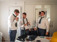 2. GUYS GET READY - RIBBLE VALLEY & PRESTON WEDDING - LANCASHIRE