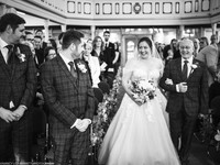3. ENTRANCE CHURCH - RIBBLE VALLEY & PRESTON WEDDING - LANCASHIRE
