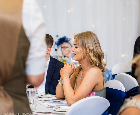 WEDDING SPEECHES AT THE LANCASTER HOUSE HOTEL, BAILRIGG, LANCASTER, LANCASHIRE
