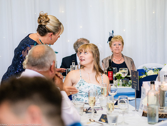 WEDDING SPEECHES AT THE LANCASTER HOUSE HOTEL, BAILRIGG, LANCASTER, LANCASHIRE