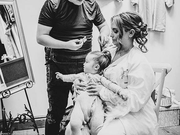GIRLS GET READY AT BEESTON MANOR WEDDING