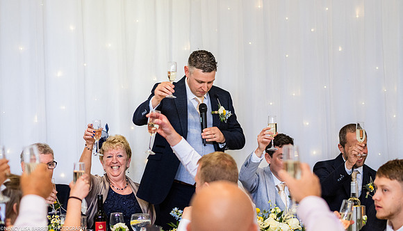 WEDDING SPEECHES AT THE LANCASTER HOUSE HOTEL, BAILRIGG, LANCASTER, LANCASHIRE