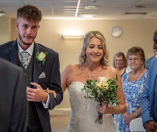 LEIGH SPORTS VILLAGE WEDDING, LEIGH, LANCASHIRE.