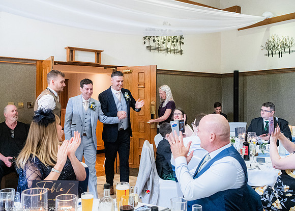 WEDDING SPEECHES AT THE LANCASTER HOUSE HOTEL, BAILRIGG, LANCASTER, LANCASHIRE