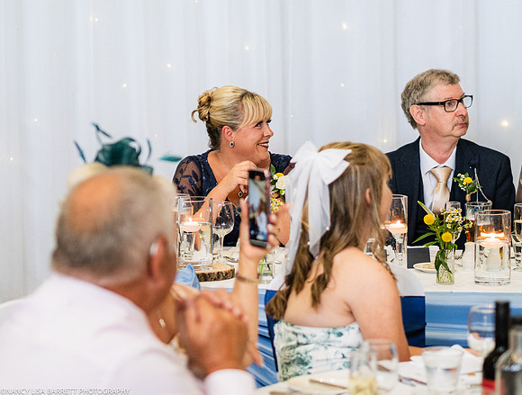 WEDDING SPEECHES AT THE LANCASTER HOUSE HOTEL, BAILRIGG, LANCASTER, LANCASHIRE