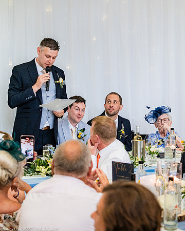 WEDDING SPEECHES AT THE LANCASTER HOUSE HOTEL, BAILRIGG, LANCASTER, LANCASHIRE