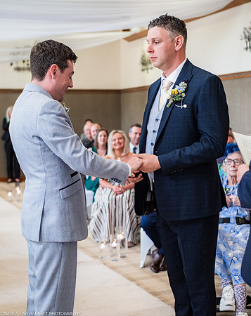 WEDDING CEREMONY AT THE LANCASTER HOUSE HOTEL, BAILRIGG, LANCASTER, LANCASHIRE
