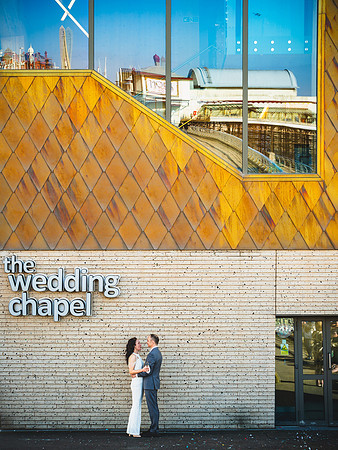 BLACKPOOL, LANCASHIRE SAND AND SEA WEDDING WITH CLAIRE AND OWEN - HIGHLIGHTS