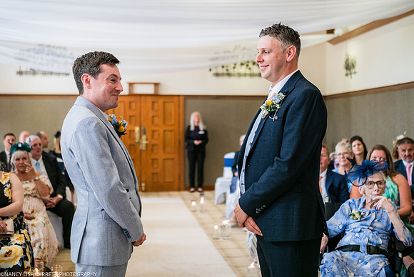 WEDDING CEREMONY AT THE LANCASTER HOUSE HOTEL, BAILRIGG, LANCASTER, LANCASHIRE