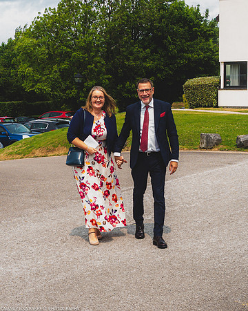 EDWARD GETTING READY AT THE LANCASTER HOUSE HOTEL, BAILRIGG, LANCASTER, LANCASHIRE