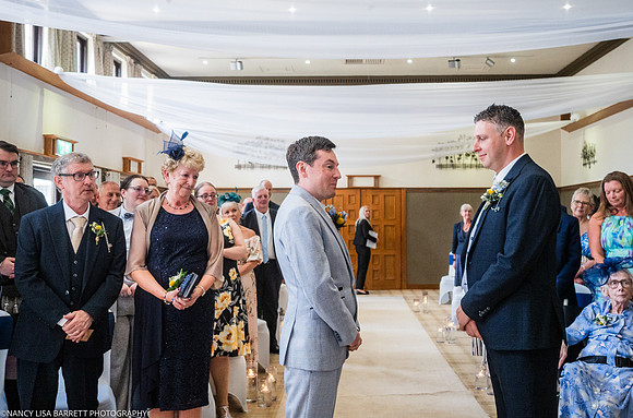 WEDDING CEREMONY AT THE LANCASTER HOUSE HOTEL, BAILRIGG, LANCASTER, LANCASHIRE