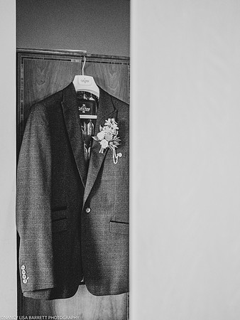 ANDREW GETTING WEDDING READY AT THE LANCASTER HOUSE HOTEL, BAILRIGG, LANCASTER, LANCASHIRE