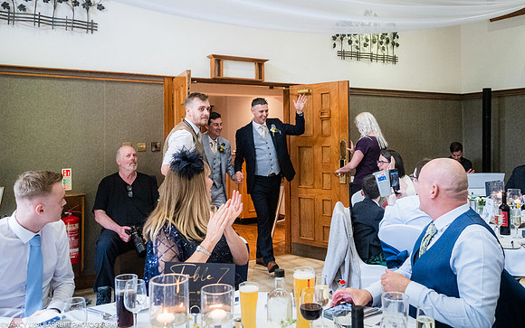WEDDING SPEECHES AT THE LANCASTER HOUSE HOTEL, BAILRIGG, LANCASTER, LANCASHIRE