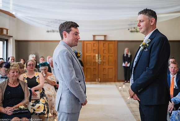 WEDDING CEREMONY AT THE LANCASTER HOUSE HOTEL, BAILRIGG, LANCASTER, LANCASHIRE