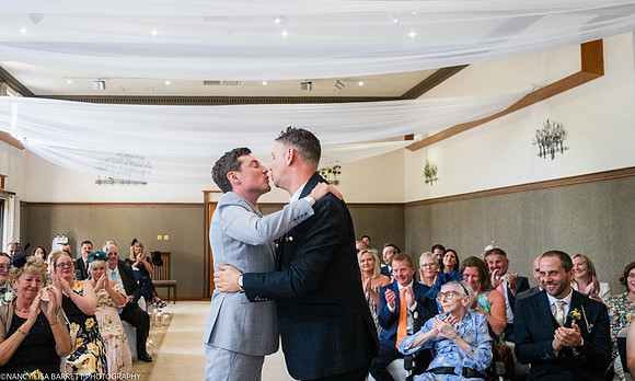 WEDDING CEREMONY AT THE LANCASTER HOUSE HOTEL, BAILRIGG, LANCASTER, LANCASHIRE