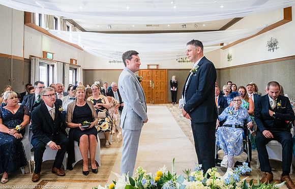 WEDDING CEREMONY AT THE LANCASTER HOUSE HOTEL, BAILRIGG, LANCASTER, LANCASHIRE