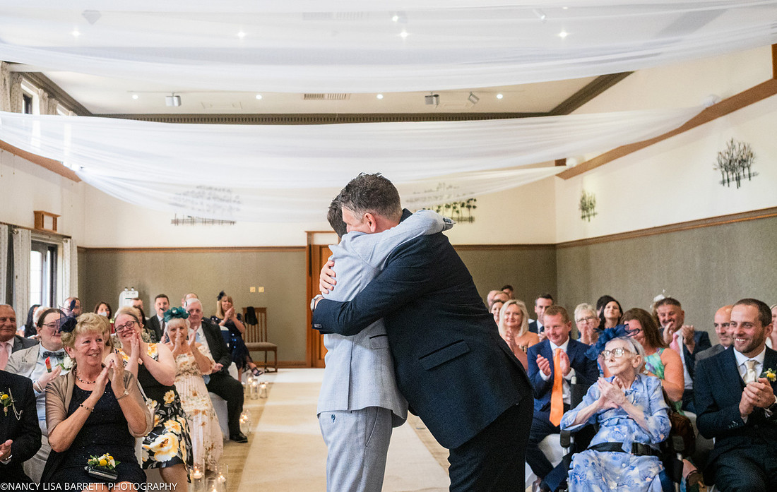 WEDDING CEREMONY AT THE LANCASTER HOUSE HOTEL, BAILRIGG, LANCASTER, LANCASHIRE