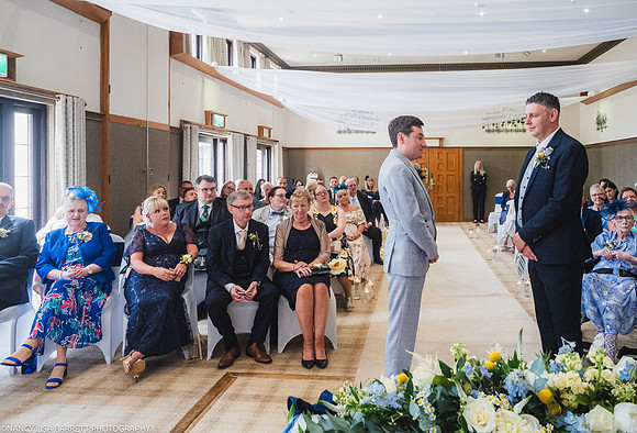 WEDDING CEREMONY AT THE LANCASTER HOUSE HOTEL, BAILRIGG, LANCASTER, LANCASHIRE