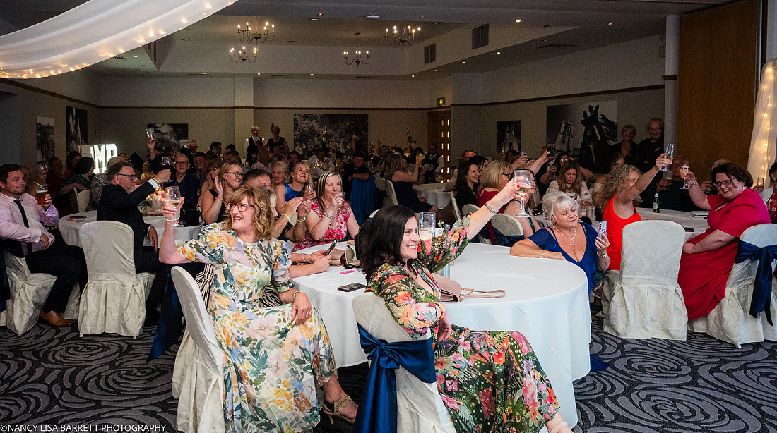 WEDDING CAKE AND DANCE AT THE LANCASTER HOUSE HOTEL, BAILRIGG, LANCASTER, LANCASHIRE