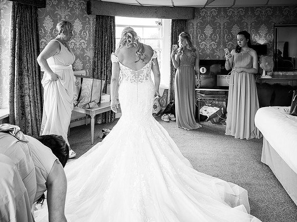 SHAW HILL HOTEL WEDDING, CHORLEY, LANCASHIRE - AUG 2022